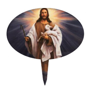 Oval CakePick Jesus