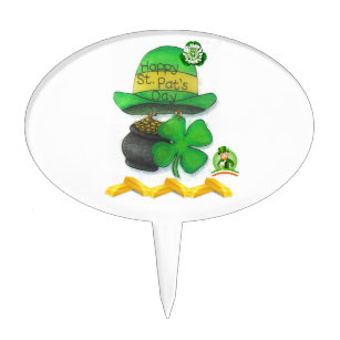 Oval CakePick St. Patrick's Day