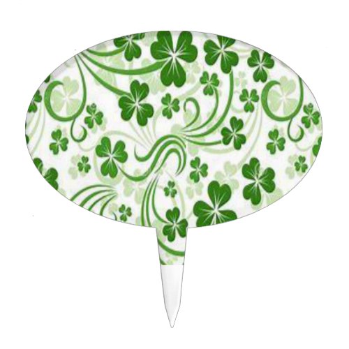 Oval CakePick St Patricks Day