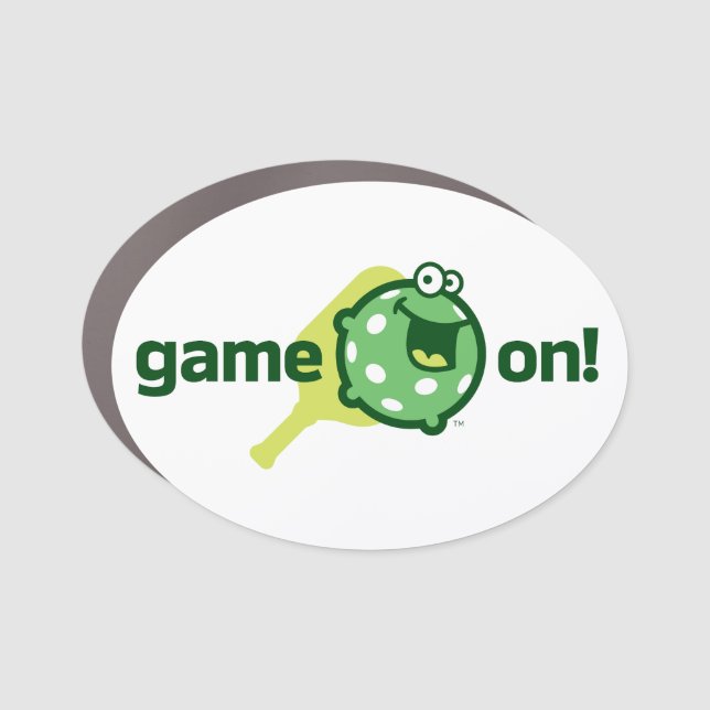 Oval Car Magnet (Front)