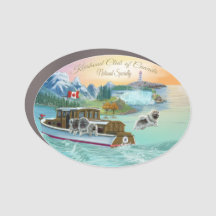 Oval Car Magnet - KCC National Specialty - No year