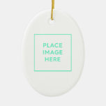 Oval Ceramic Ornament