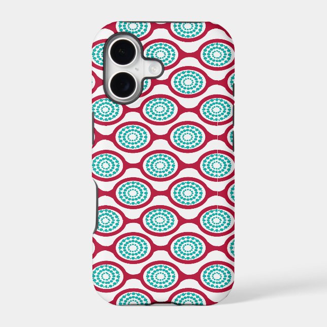 Oval Chains  Iphone Case (Back)