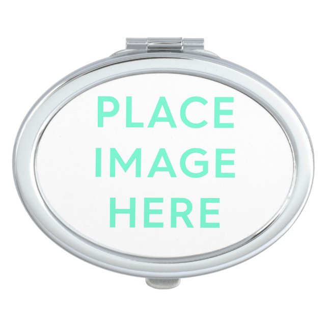 Oval Compact Mirror (Front)