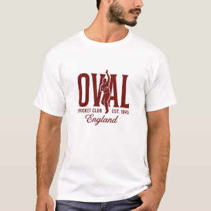 Oval Cricket Club England Est 1845 T-Shirt