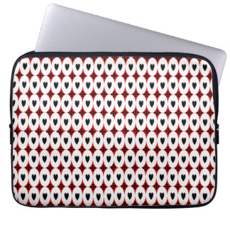 Oval Hearts Laptop Sleeve