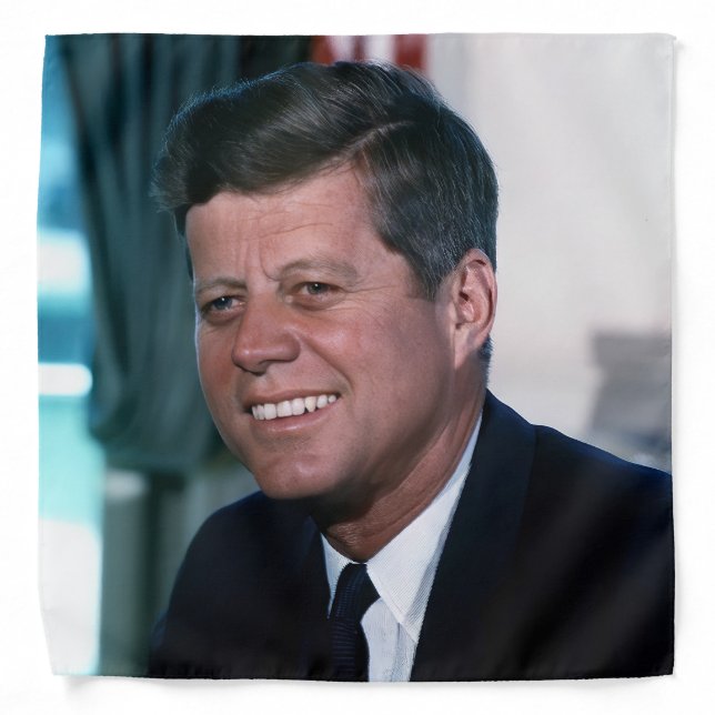 Oval Office of President John F. Kennedy Bandana (Front)