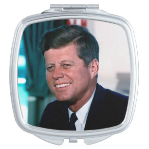 Oval Office of President John F. Kennedy Compact Mirror
