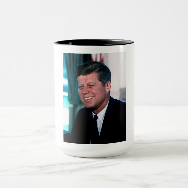 Oval Office of President John F. Kennedy Mug (Center)