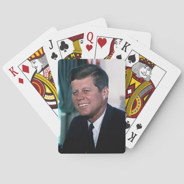 Oval Office of President John F. Kennedy Poker Cards (Back)