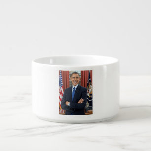 Oval Office Portrait, Obama Barack US President Bowl