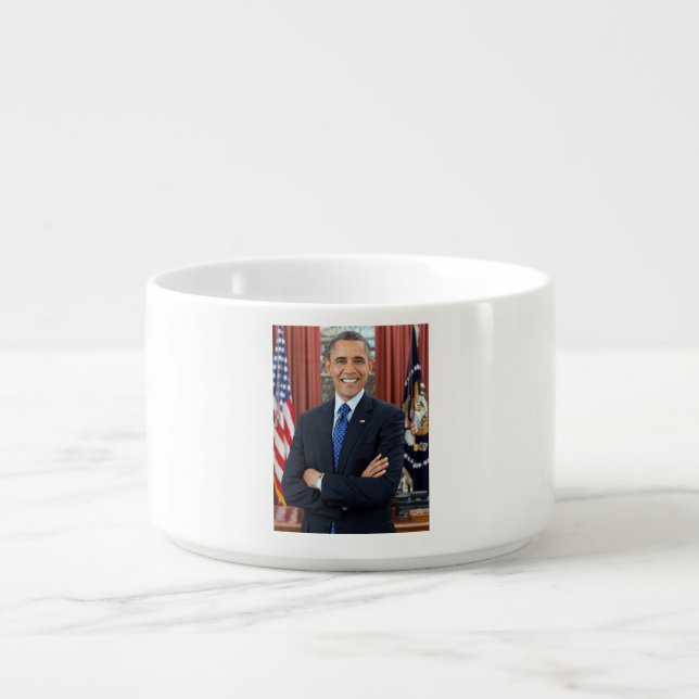 Oval Office Portrait, Obama Barack US President Bowl (Center)