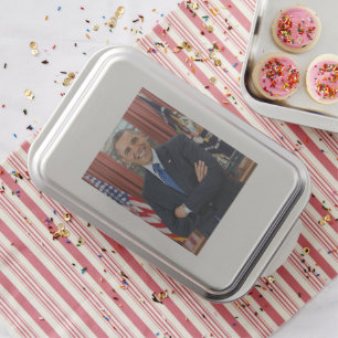 Oval Office Portrait, Obama Barack US President Cake Pan