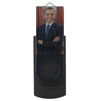 Oval Office Portrait, Obama Barack US President Flash Drive
