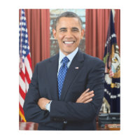 Oval Office Portrait, Obama Barack US President