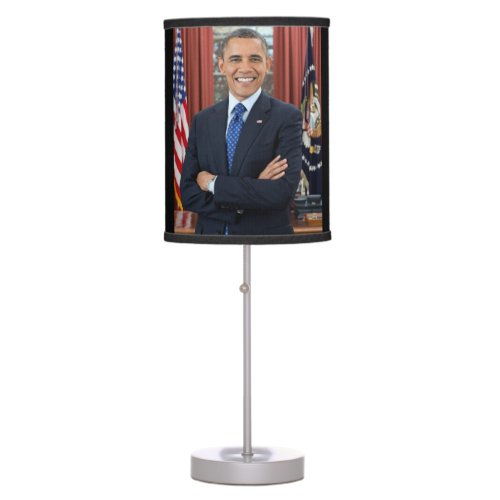 Oval Office Portrait Obama Barack US President Table Lamp