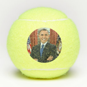 Oval Office Portrait, Obama Barack US President Tennis Balls