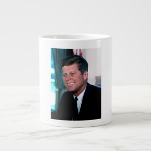 Oval Office President John Jack F. Kennedy Giant Coffee Mug