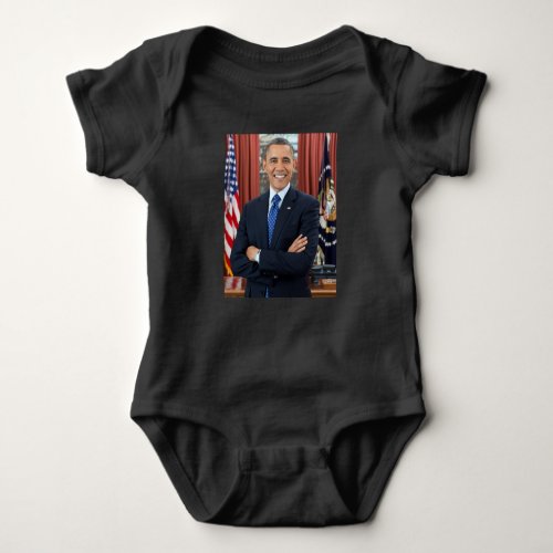 Oval Office US 44th President Obama Barack  Baby Bodysuit