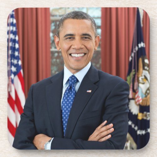 Oval Office US 44th President Obama Barack  Beverage Coaster