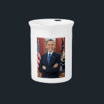 Oval Office US 44th President Obama Barack  Beverage Pitcher<br><div class="desc">Barack Hussein Obama II is an American politician and attorney who served as the 44th president of the United States from 2009 to 2017. A member of the Democratic Party,  Obama was the first African-American president of the United States.</div>