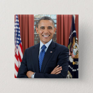 Oval Office US 44th President Obama Barack  Button
