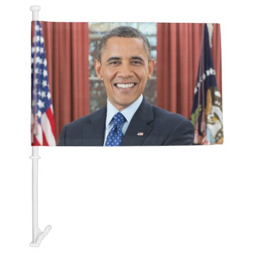 Oval Office US 44th President Obama Barack  Car Flag