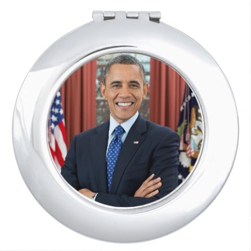 Oval Office US 44th President Obama Barack  Compact Mirror