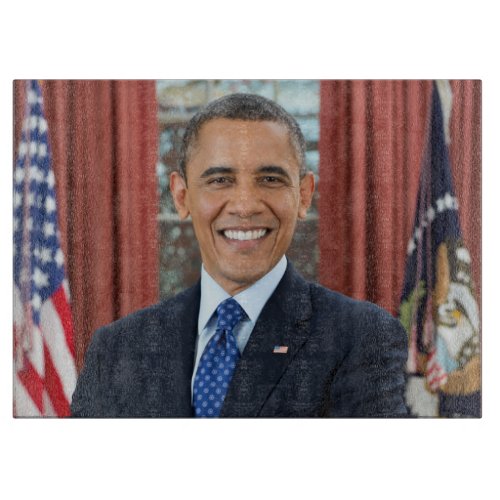 Oval Office US 44th President Obama Barack  Cutting Board