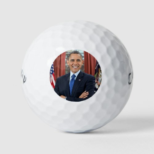 Oval Office US 44th President Obama Barack  Golf Balls