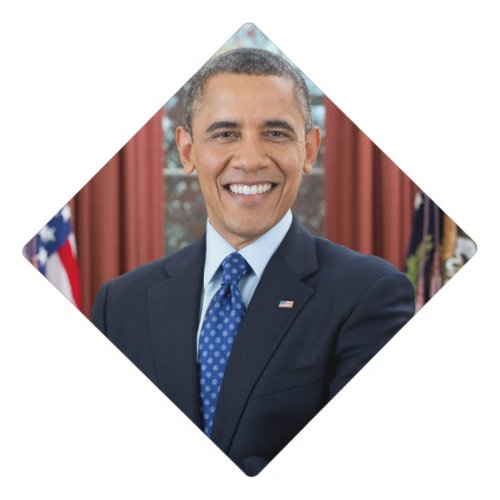 Oval Office US 44th President Obama Barack  Graduation Cap Topper