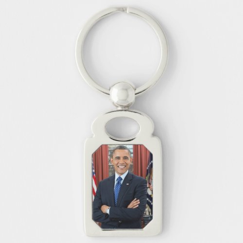 Oval Office US 44th President Obama Barack  Keychain