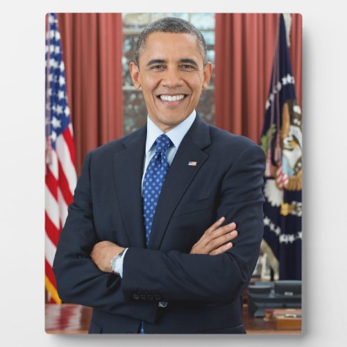 Oval Office US 44th President Obama Barack  Plaque