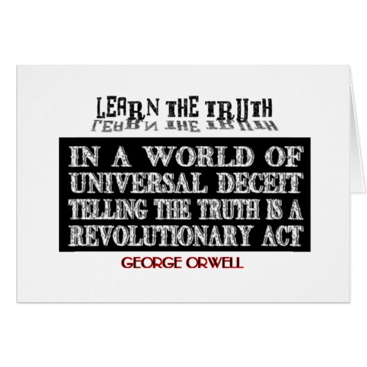 OVAL ORWELL UNIVERSAL DECEIT CARDS (Front Horizontal)