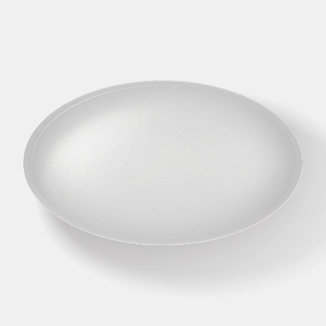 Oval Paperweight (Front)