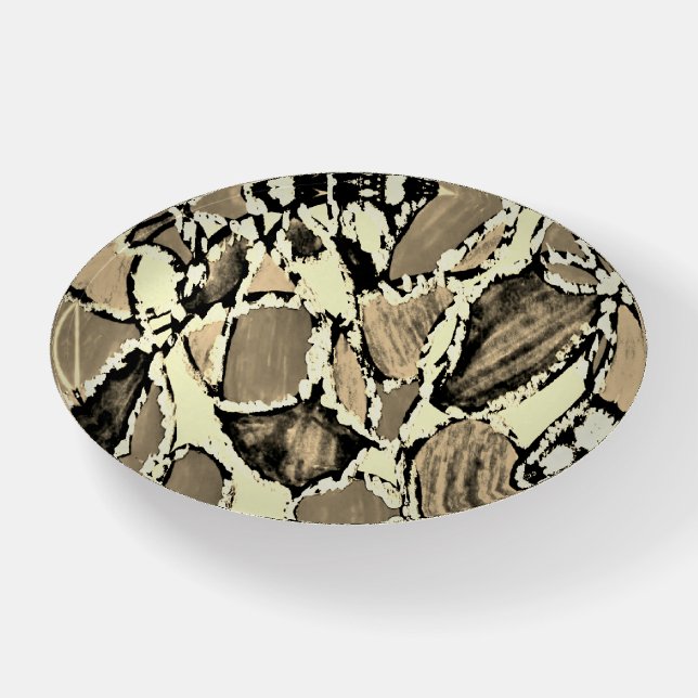 Oval Paperweight  (Front)