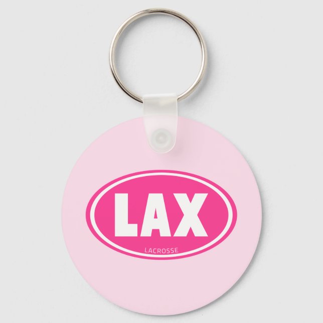 Oval-pink Keychain (Front)