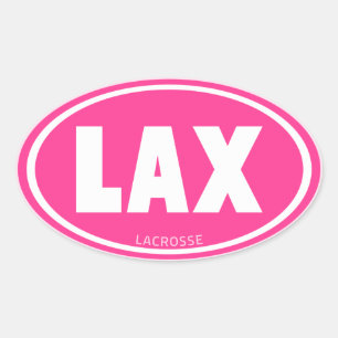 Oval-pink Oval Sticker