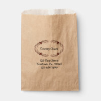 Oval Pip Berry Heart Product Bag