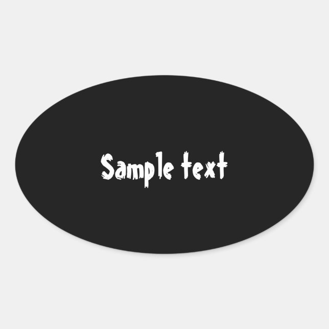 OVAL  Shades - EDIT Color Shade ADD Text Image Sticker (Front)