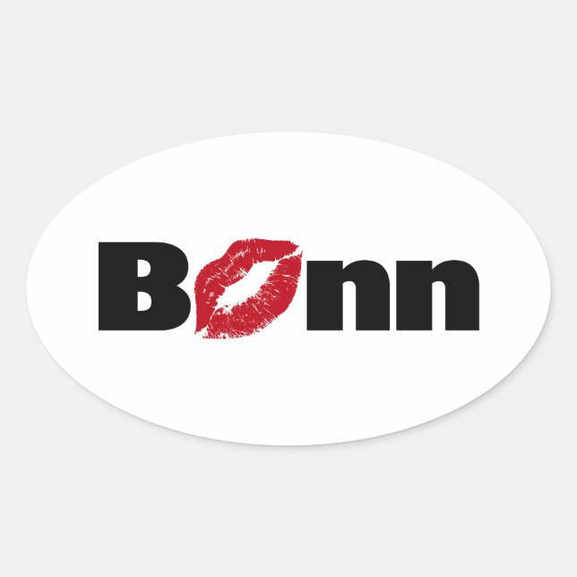 Oval Sticker (Front)