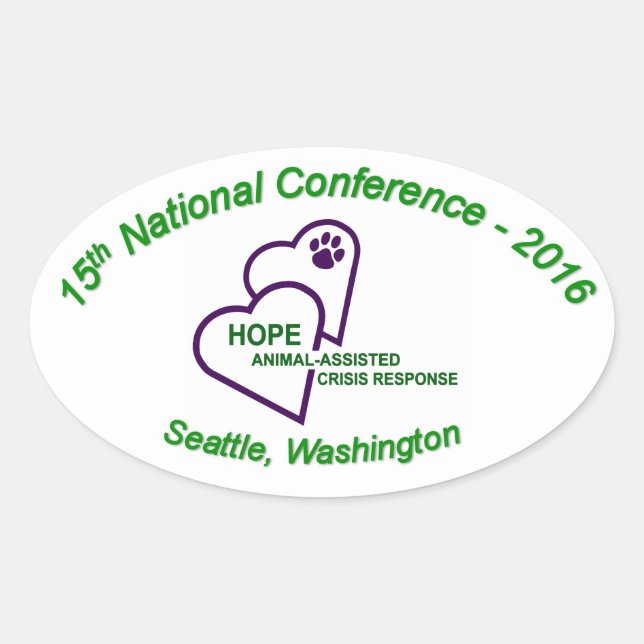 Oval Sticker (Front)