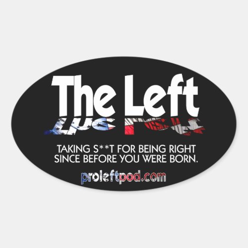 Oval Stickers _ The Left Defined