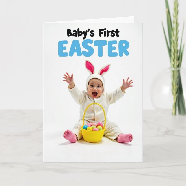 Oval Treats Easter Card (Front)