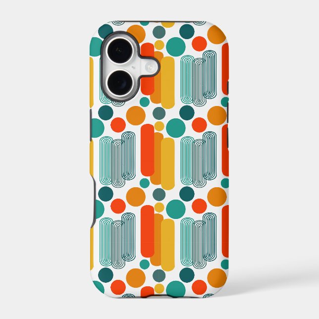 Ovals and Circles  Iphone Case (Back)