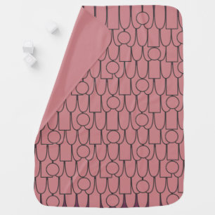 Ovals and Rectangles and Circles, Oh My! Baby Blanket