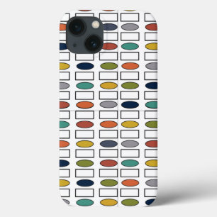 Ovals and Rectangles iPhone 13 Case