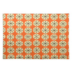 Ovals and Starbursts Cloth Placemat