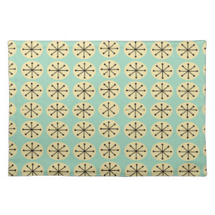 Ovals and Starbursts Cloth Placemat