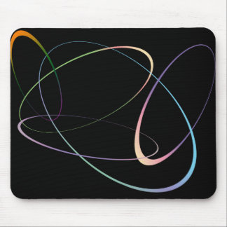Ovals by Fran Hogan mousepad